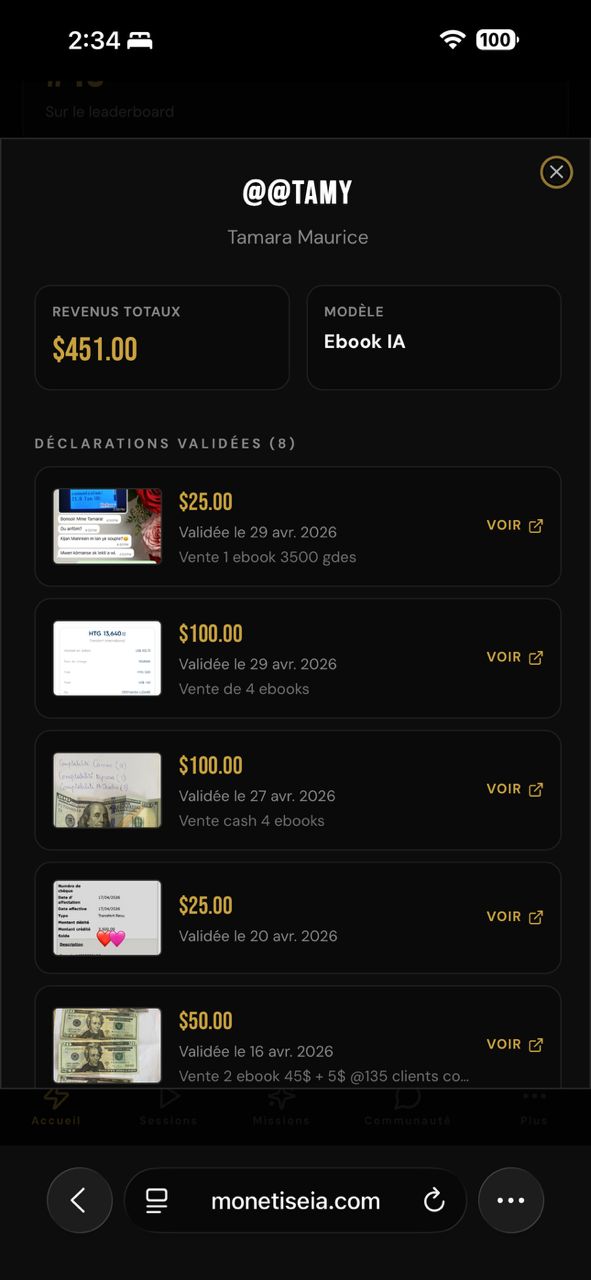 @tamy - 451 USD en 30 jours
